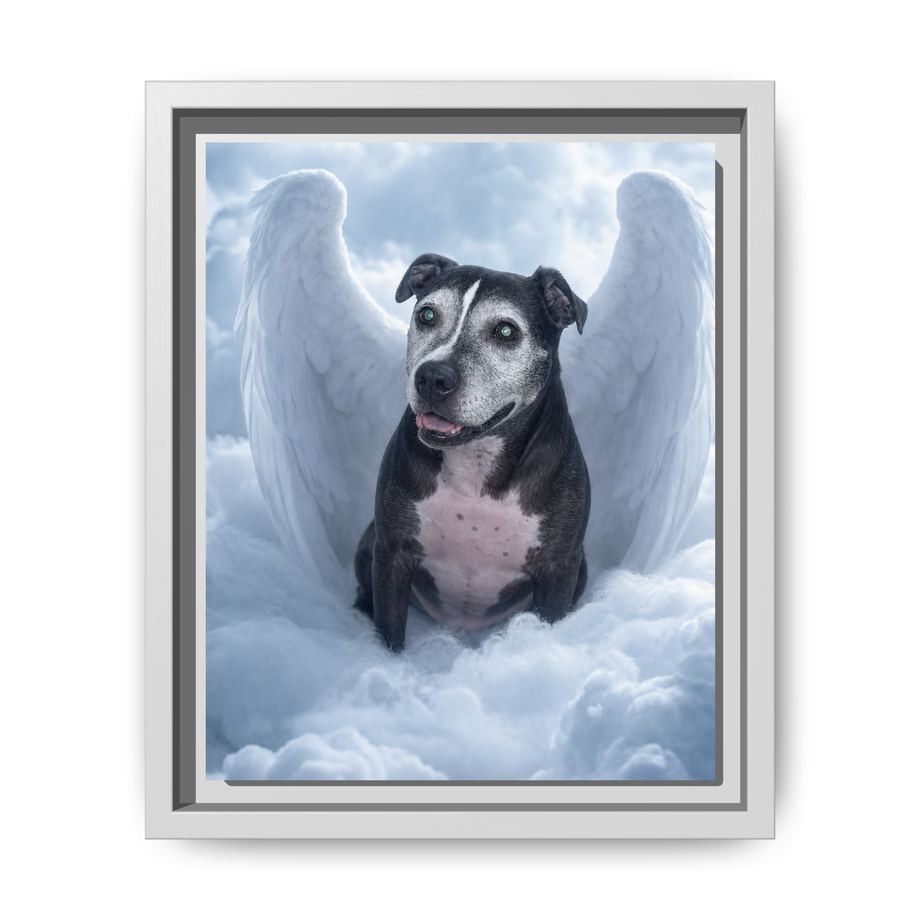 Framed 8x10 White front