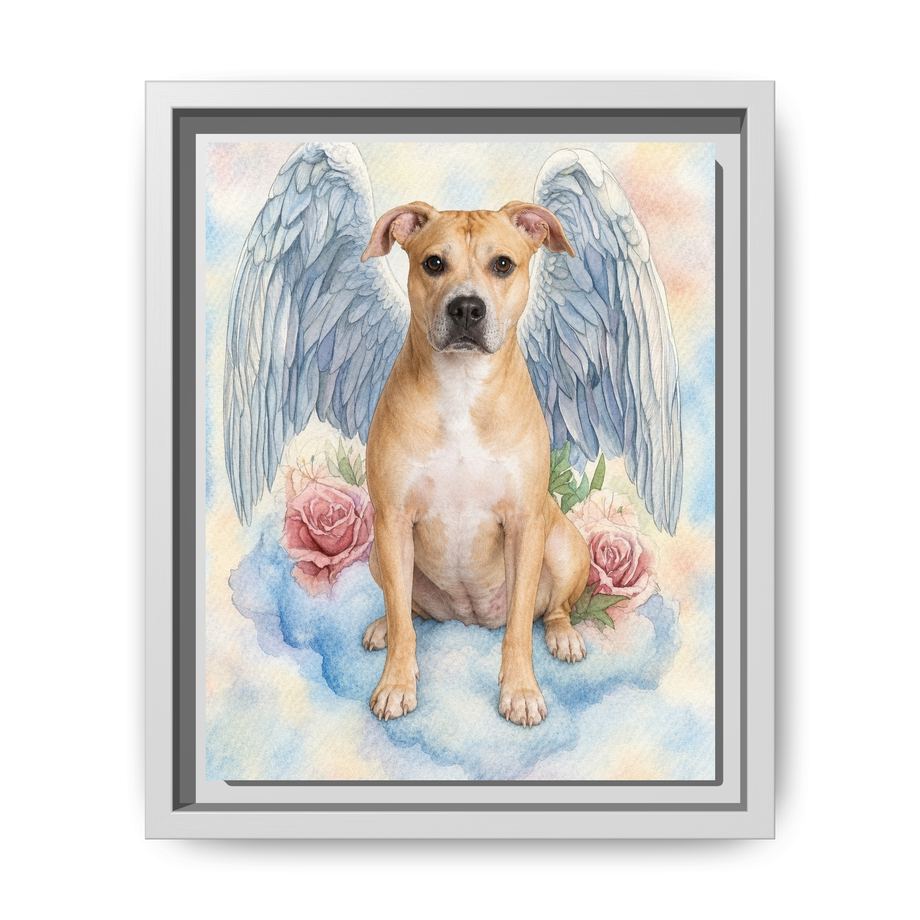 Framed 8x10 White front