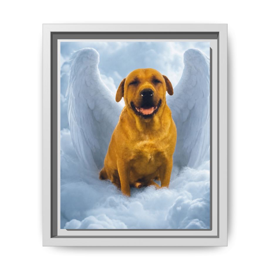 Framed 8x10 White front