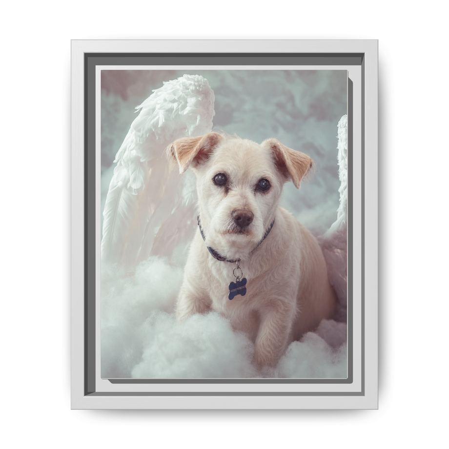 Framed 8x10 White front