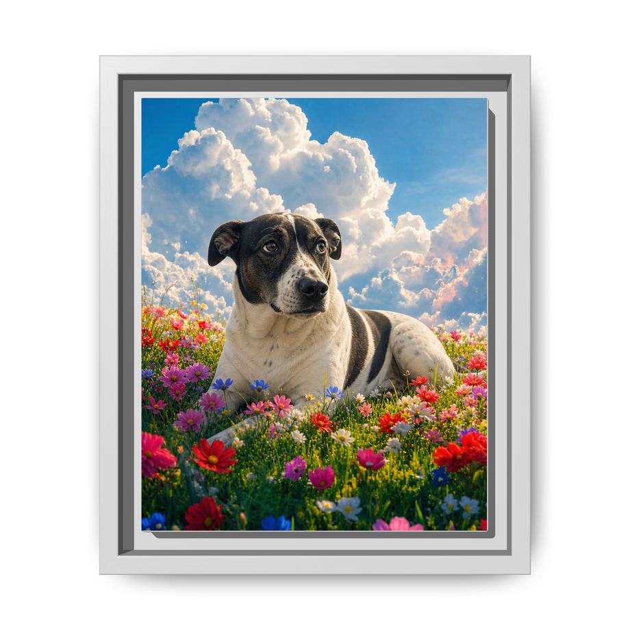 Framed 8x10 White front