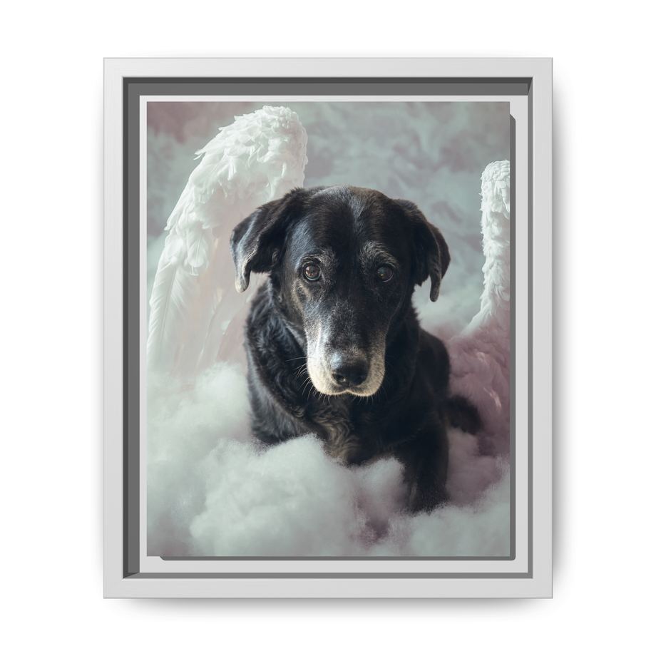Framed 8x10 White front