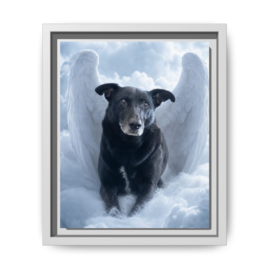 Framed 8x10 White front