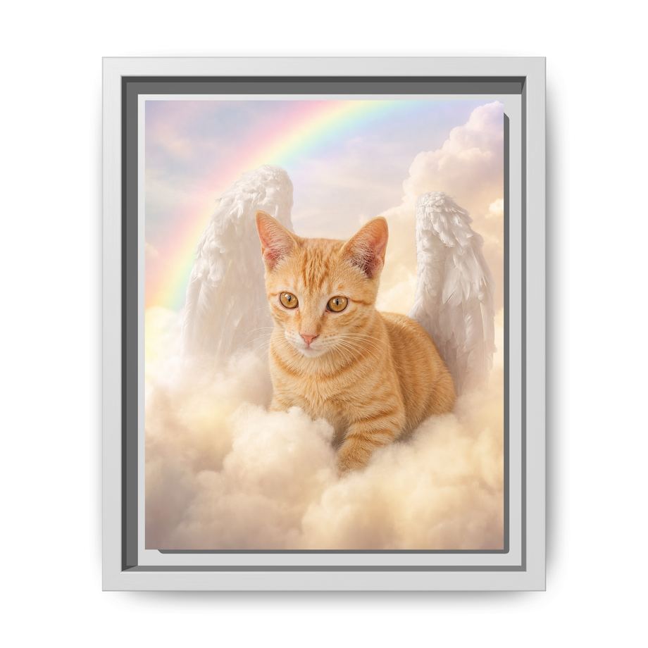 Framed 8x10 White front