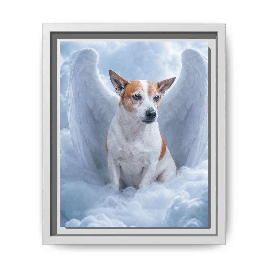Framed 8x10 White front