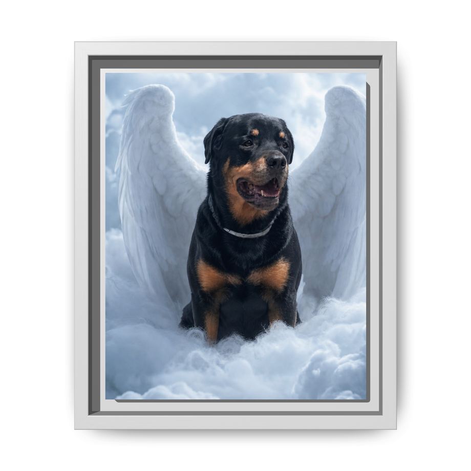 Framed 8x10 White front