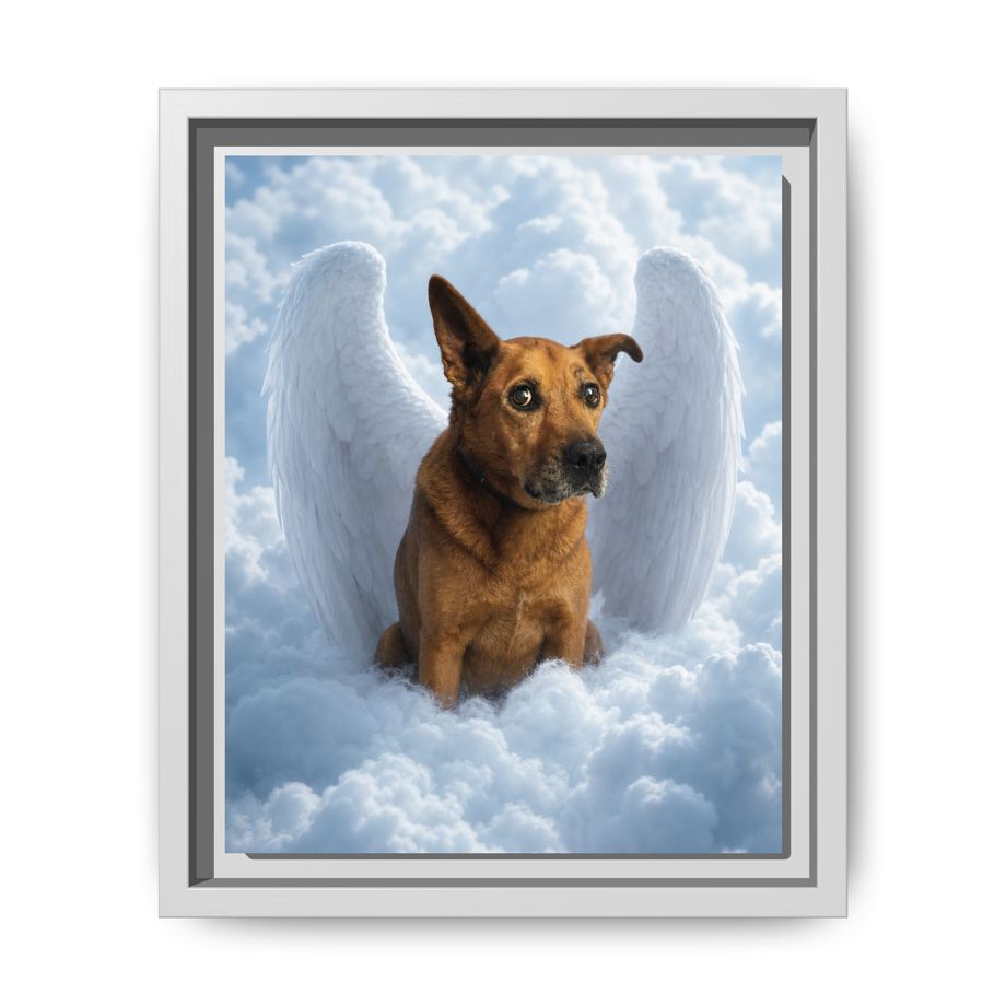 Framed 8x10 White front