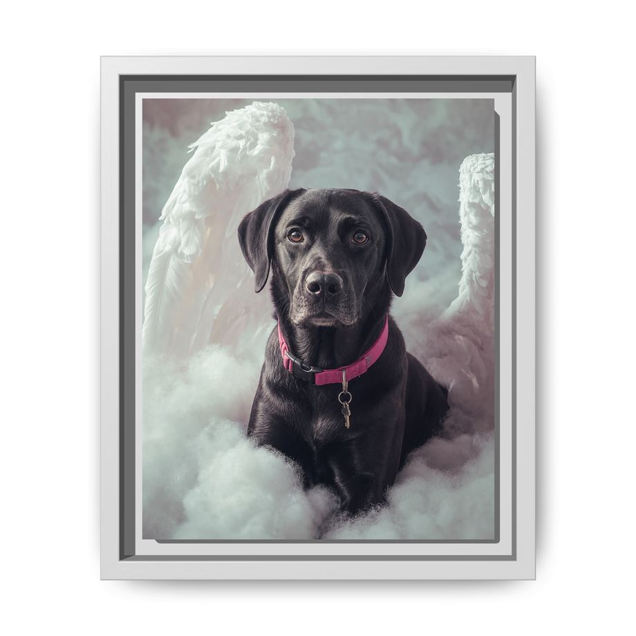 Framed 8x10 White front