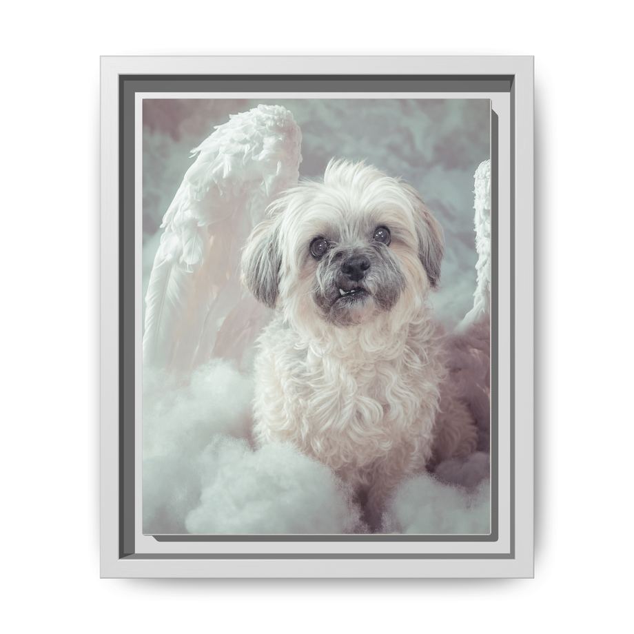 Framed 8x10 White front