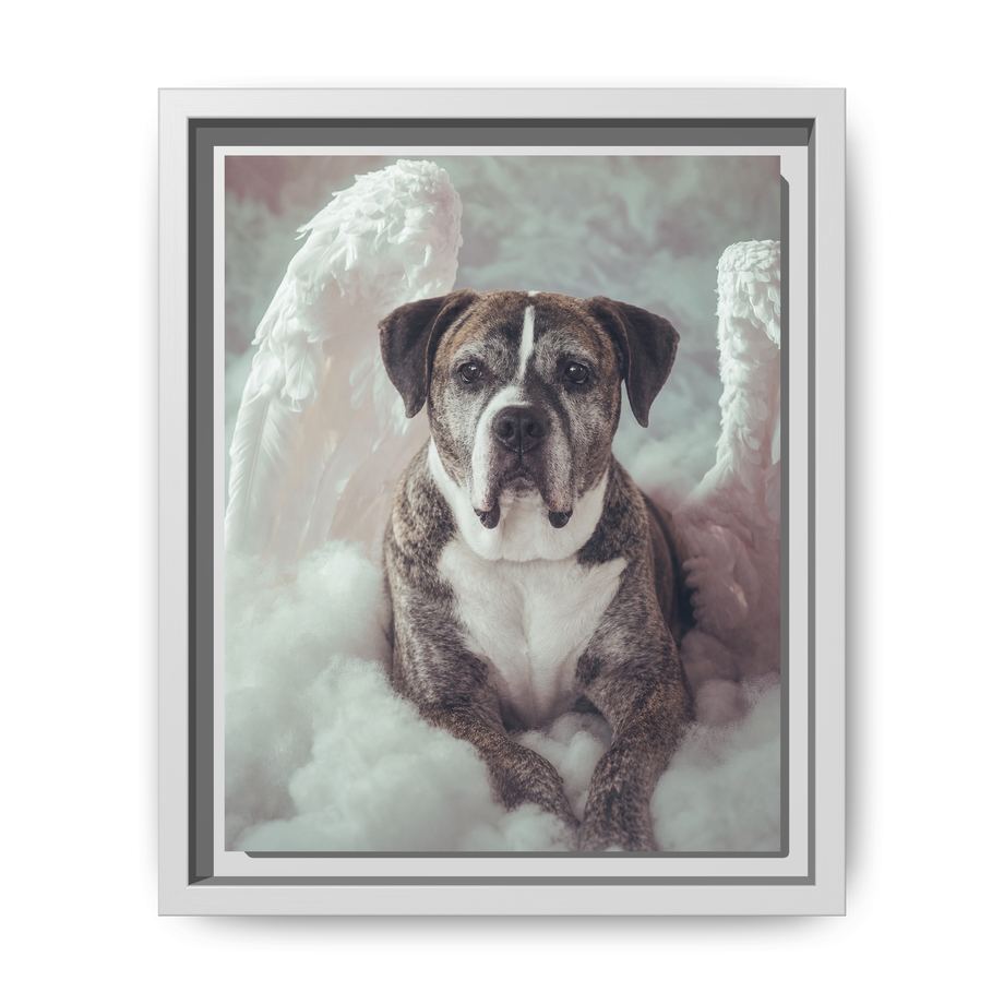 Framed 8x10 White front