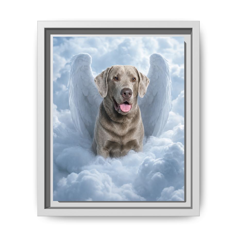Framed 8x10 White front
