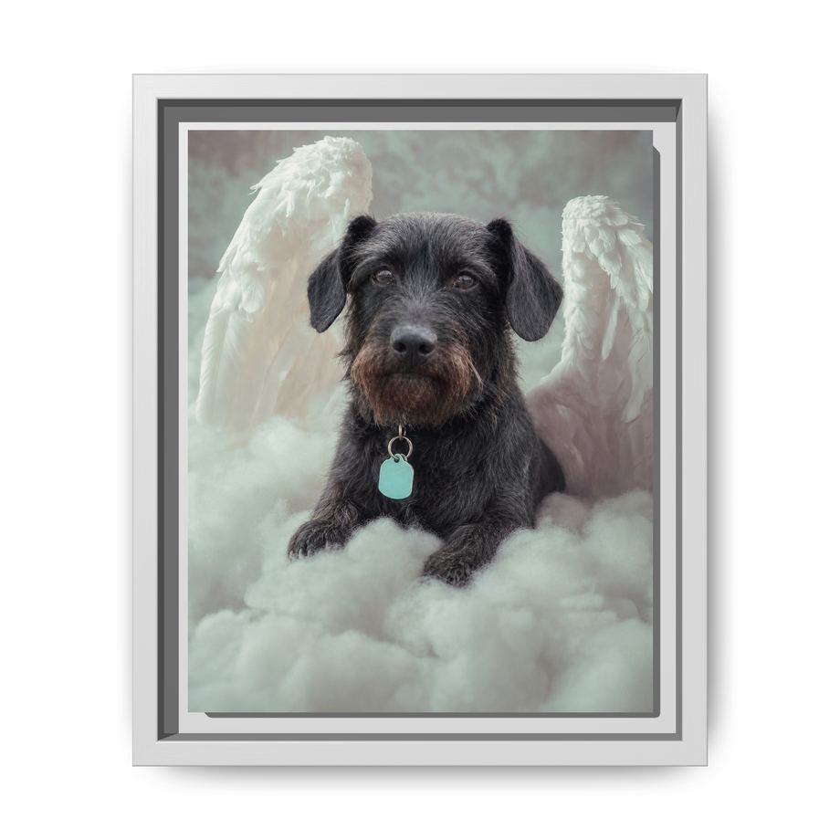 Framed 8x10 White front