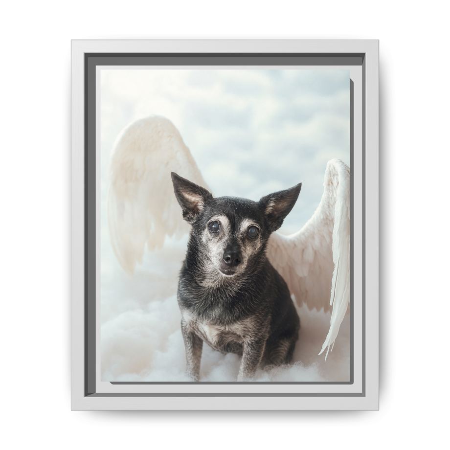 Framed 8x10 White front