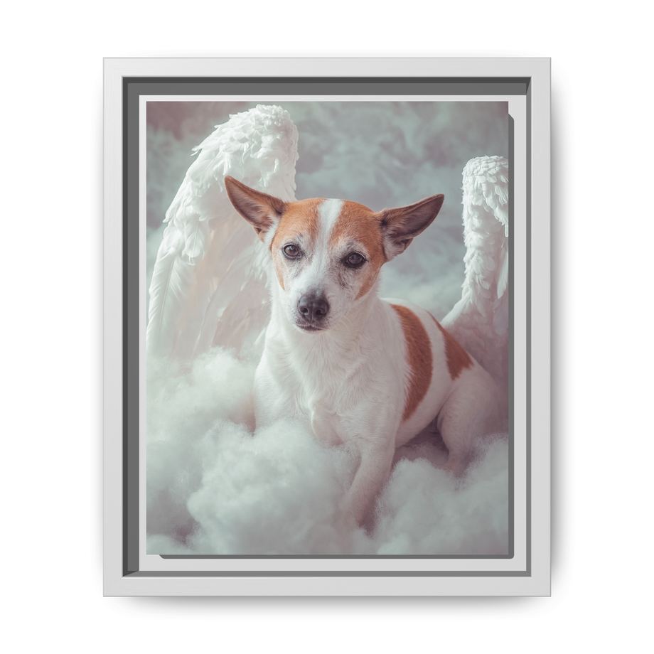 Framed 8x10 White front