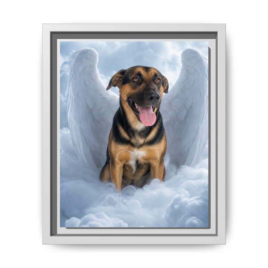 Framed 8x10 White front