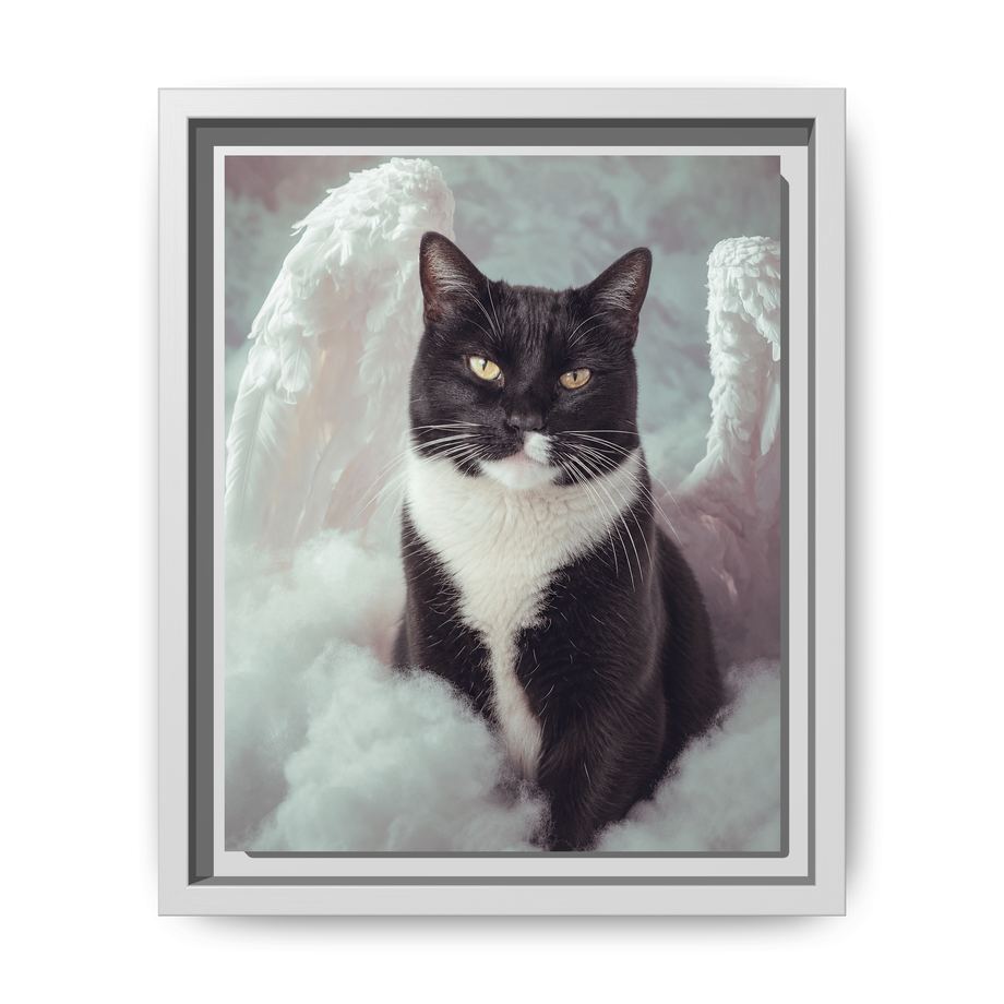 Framed 8x10 White front
