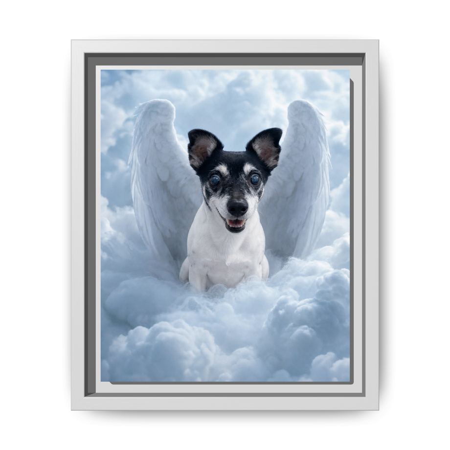 Framed 8x10 White front