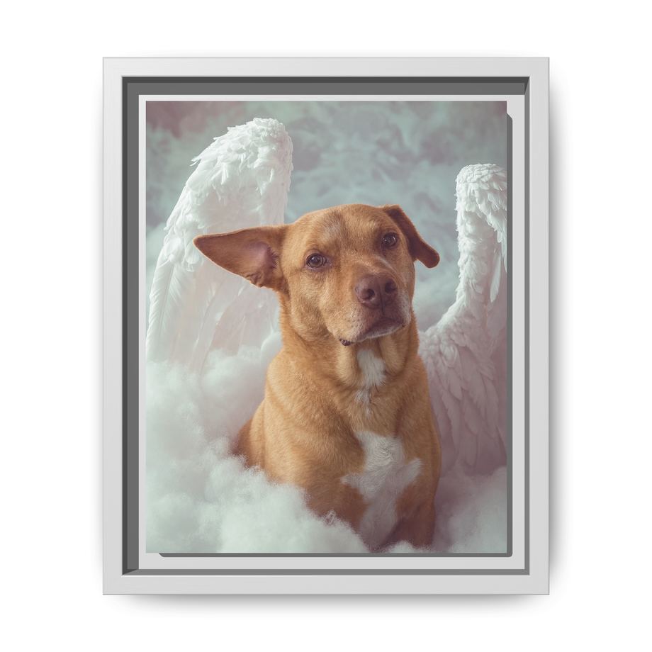 Framed 8x10 White front