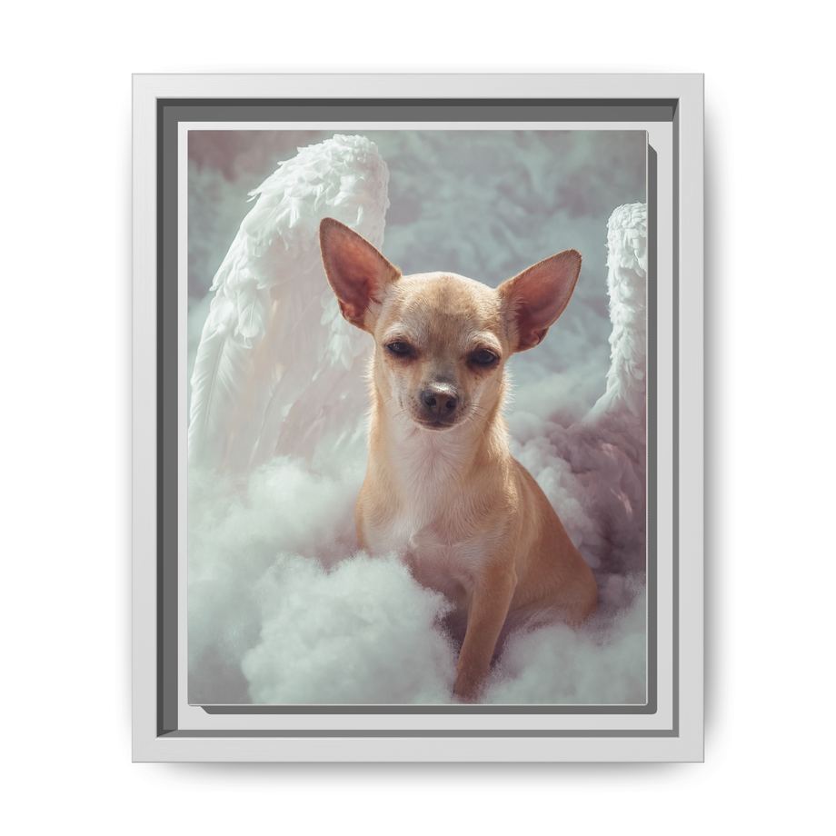 Framed 8x10 White front