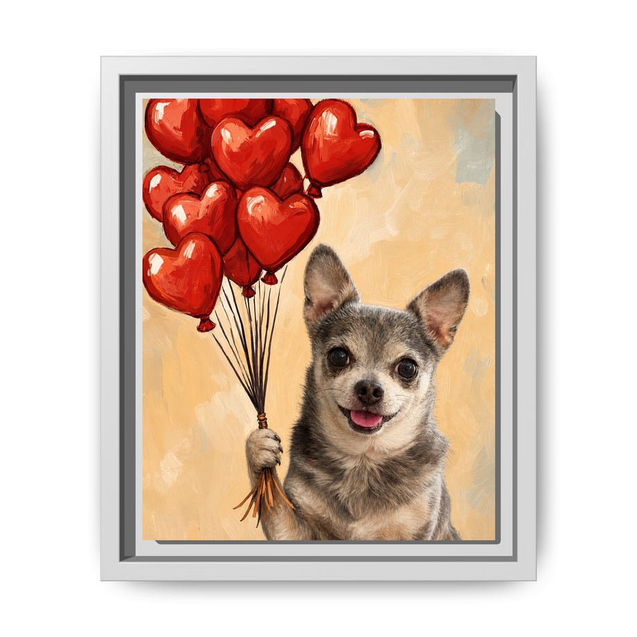 Framed 8x10 White front