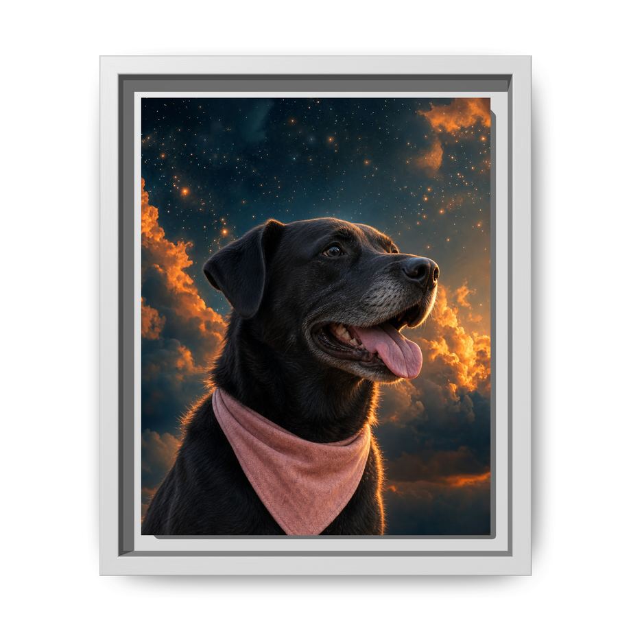 Framed 8x10 White front