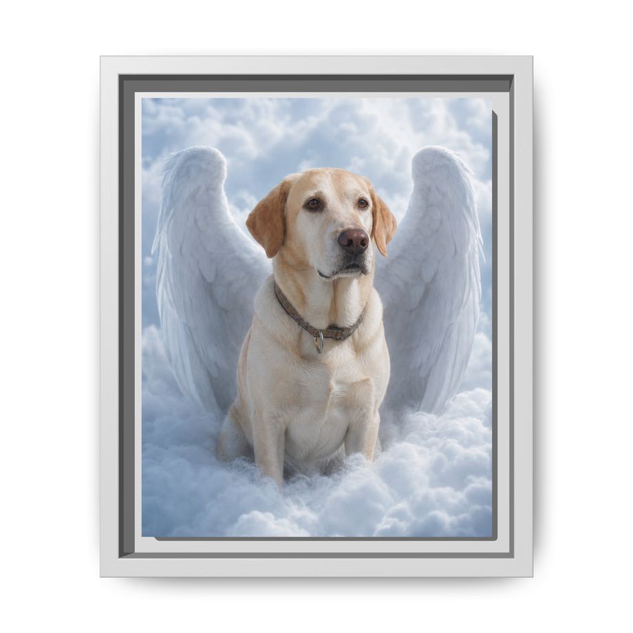 Framed 8x10 White front
