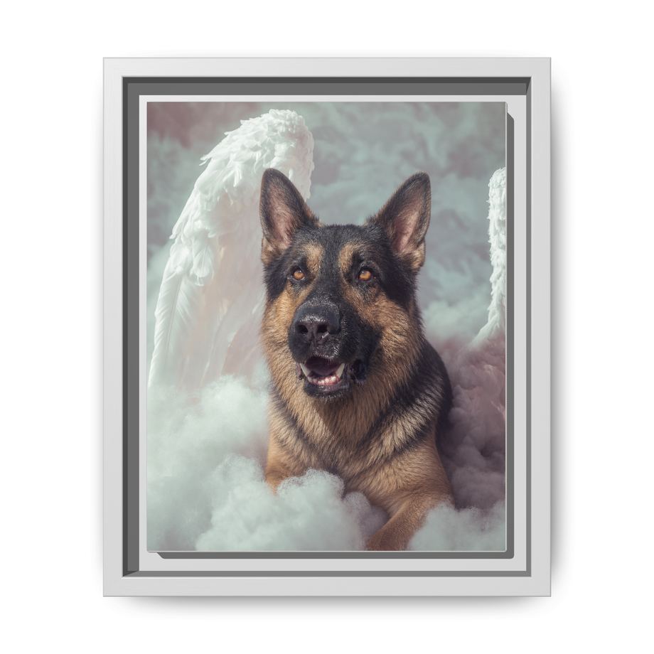 Framed 8x10 White front