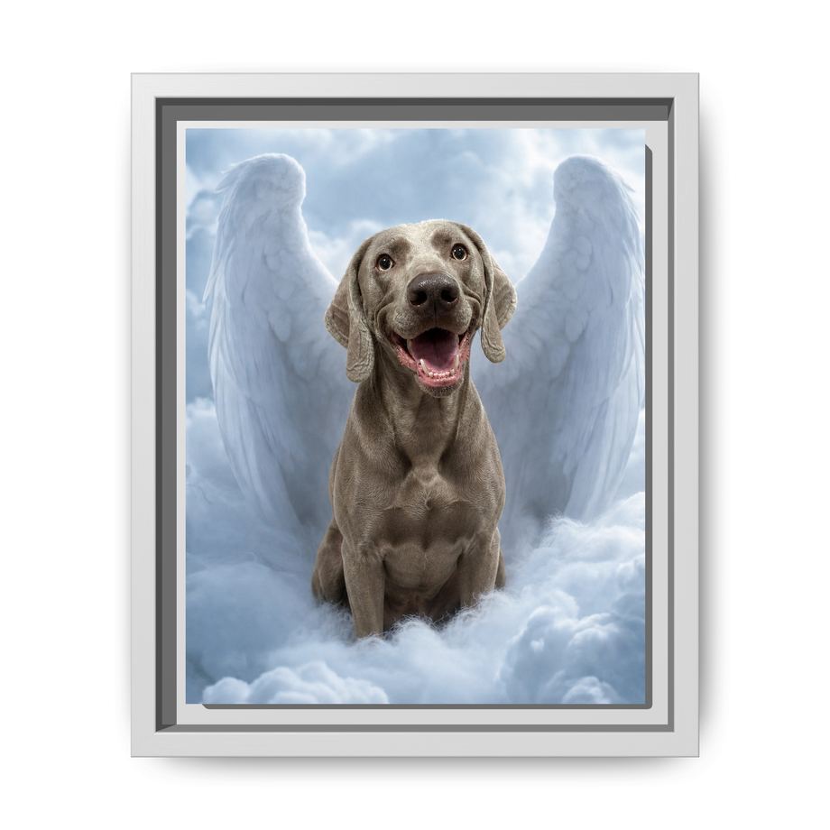 Framed 8x10 White front