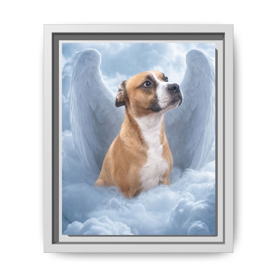 Framed 8x10 White front