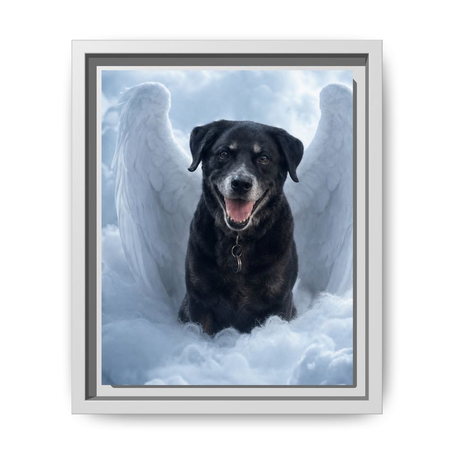 Framed 8x10 White front