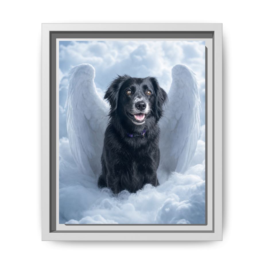 Framed 8x10 White front