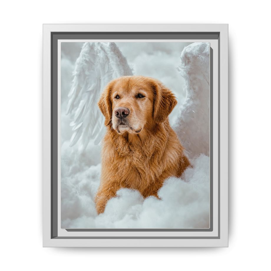 Framed 8x10 White front