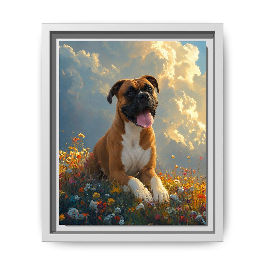 Framed 8x10 White front