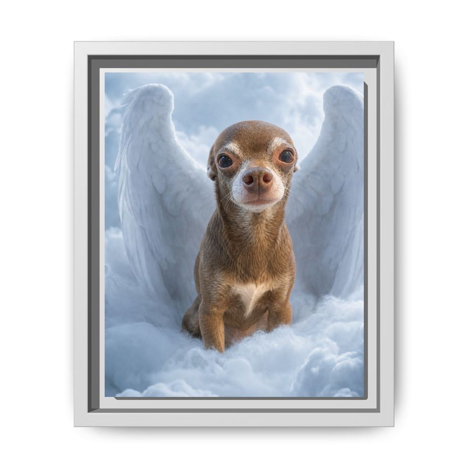 Framed 8x10 White front