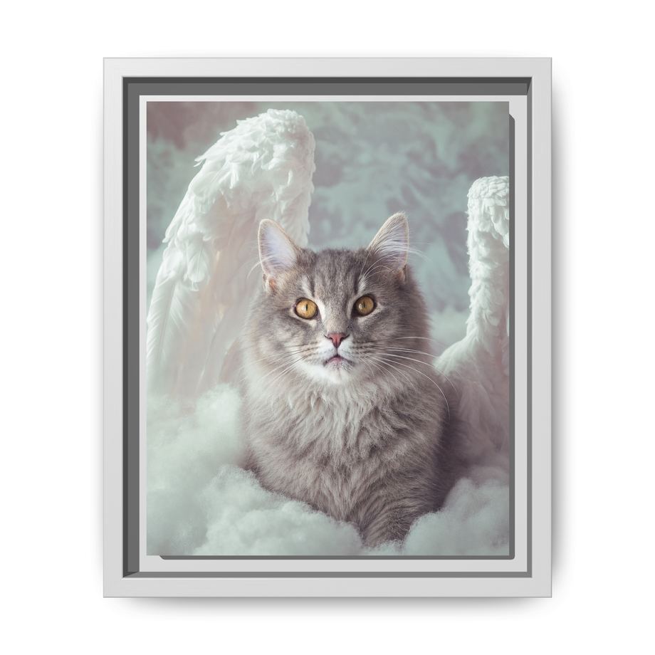 Framed 8x10 White front