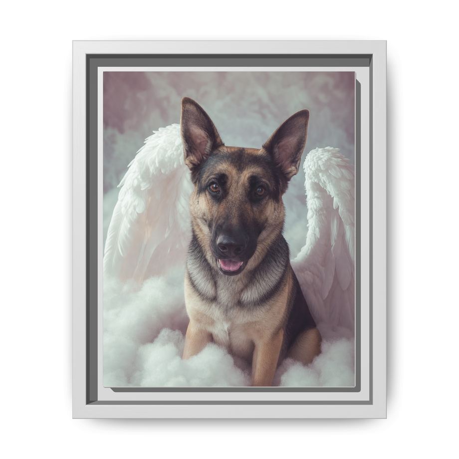 Framed 8x10 White front