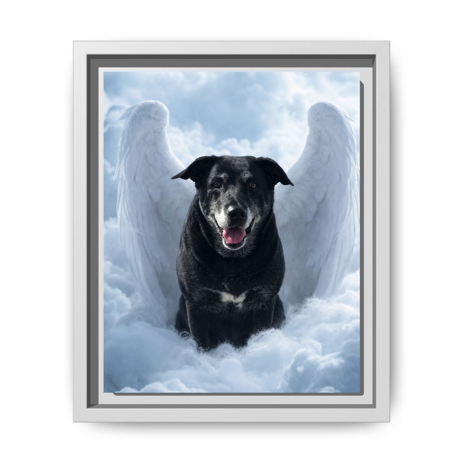 Framed 8x10 White front