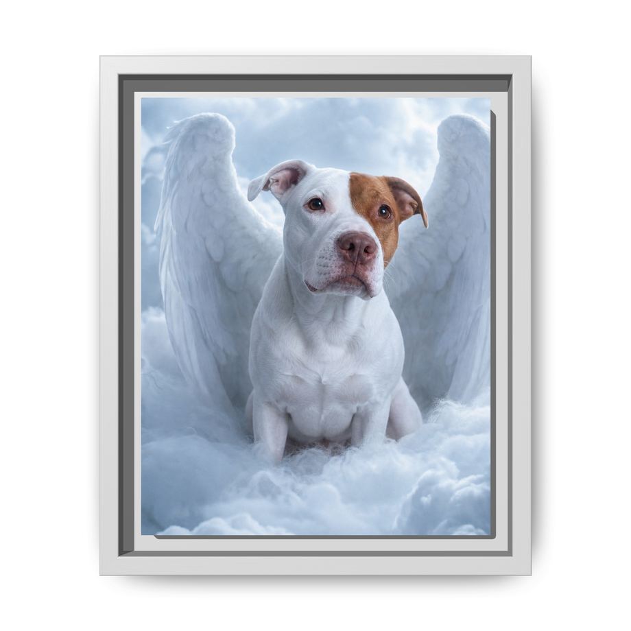 Framed 8x10 White front