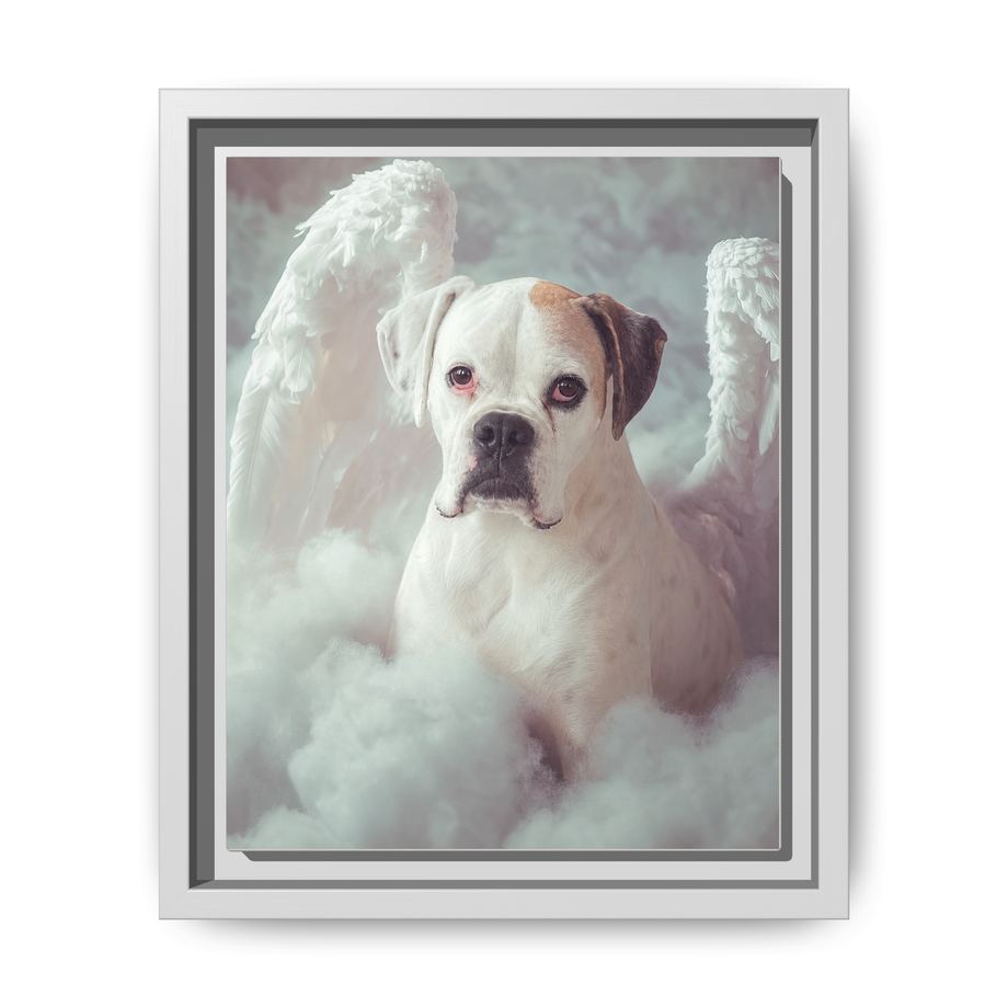 Framed 8x10 White front