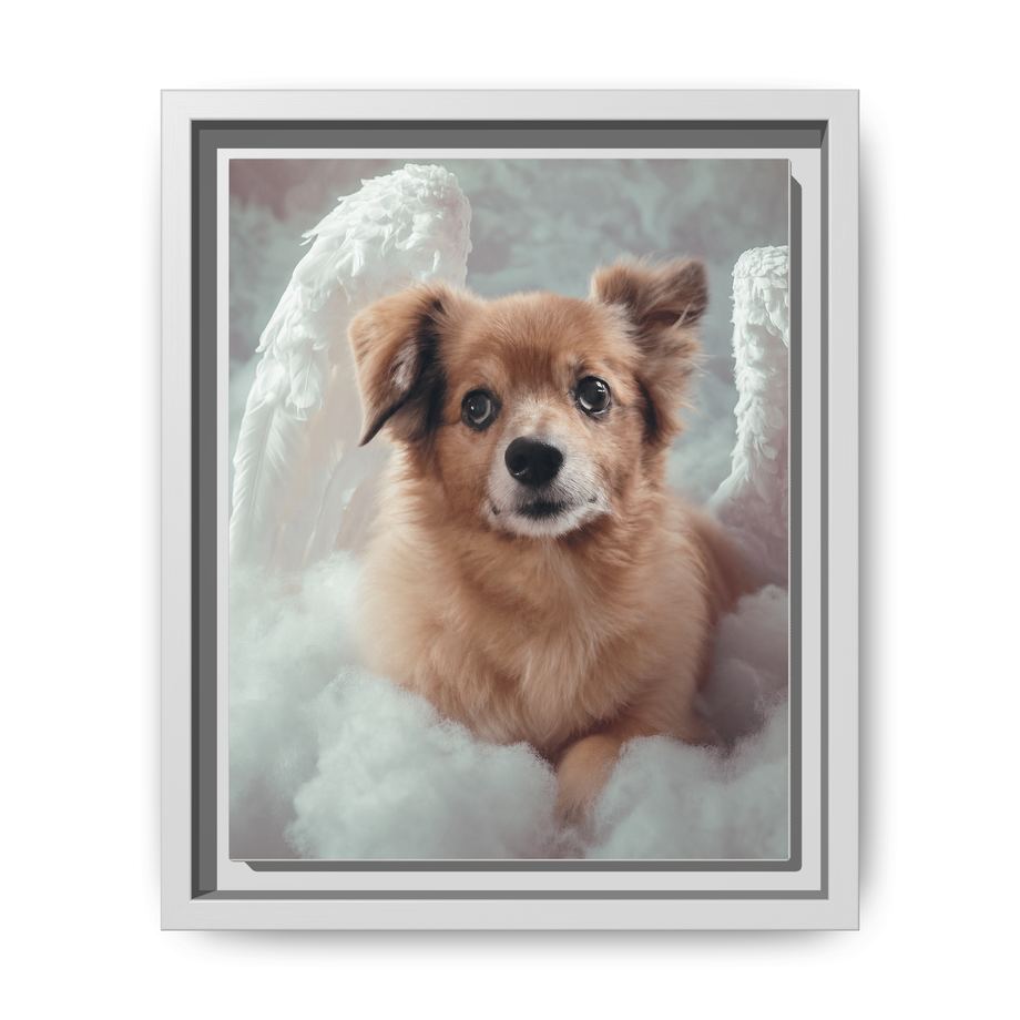 Framed 8x10 White front