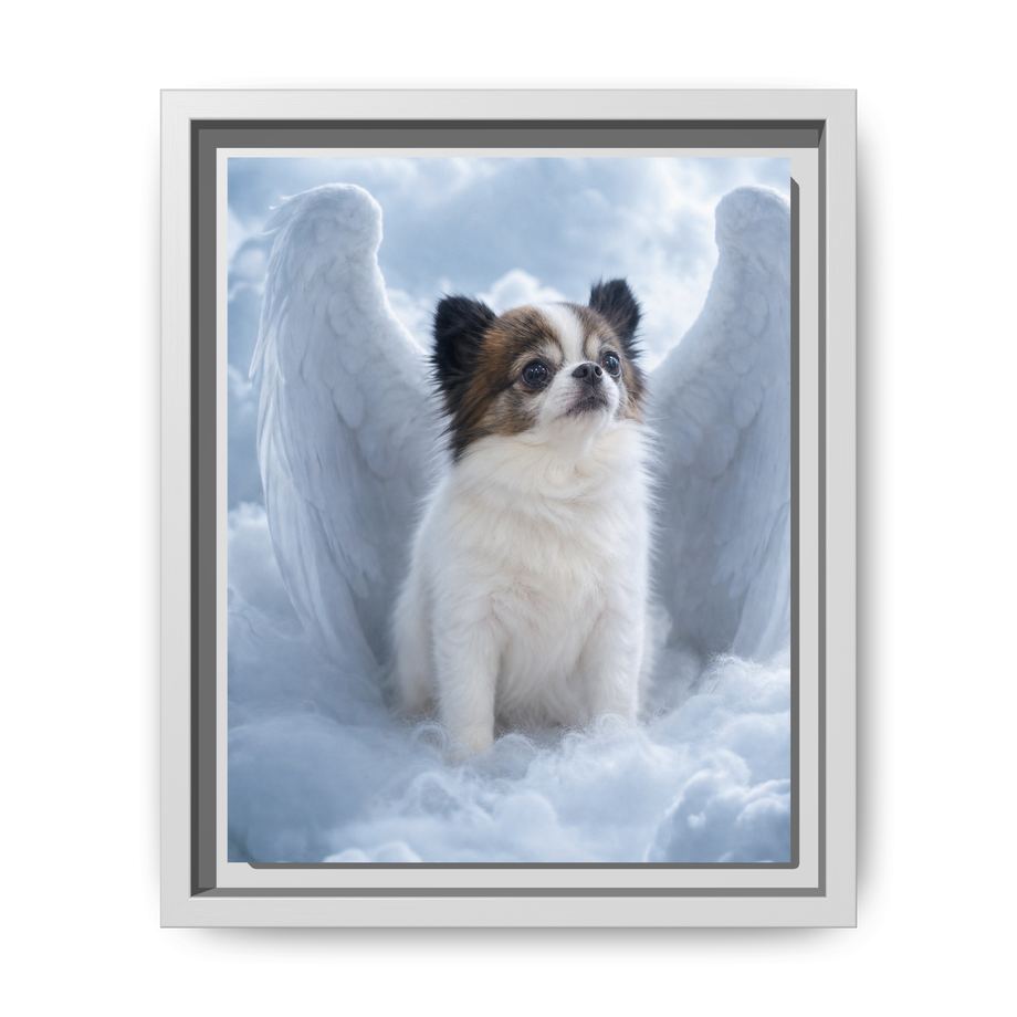 Framed 8x10 White front
