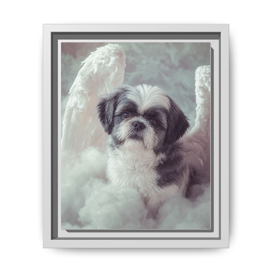 Framed 8x10 White front
