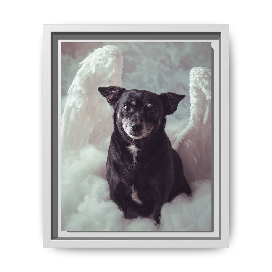 Framed 8x10 White front