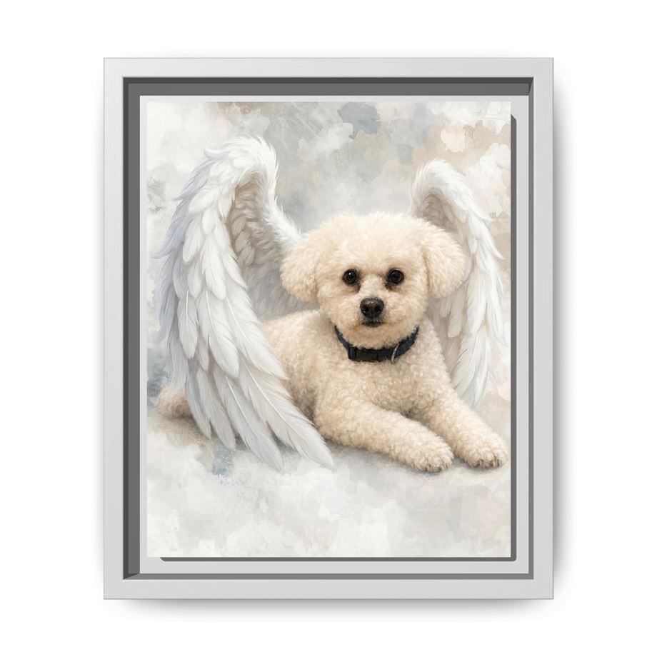 Framed 8x10 White front