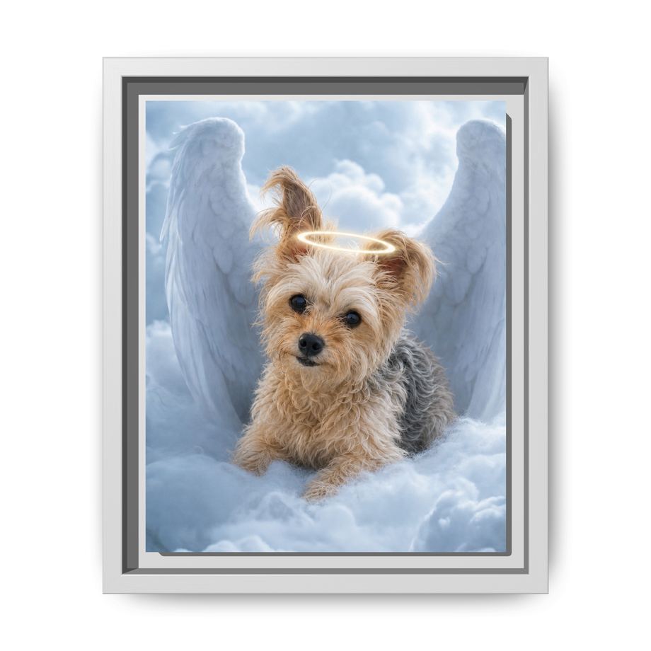 Framed 8x10 White front