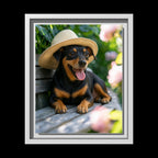 Custom Canvas Print — Framed 8x10