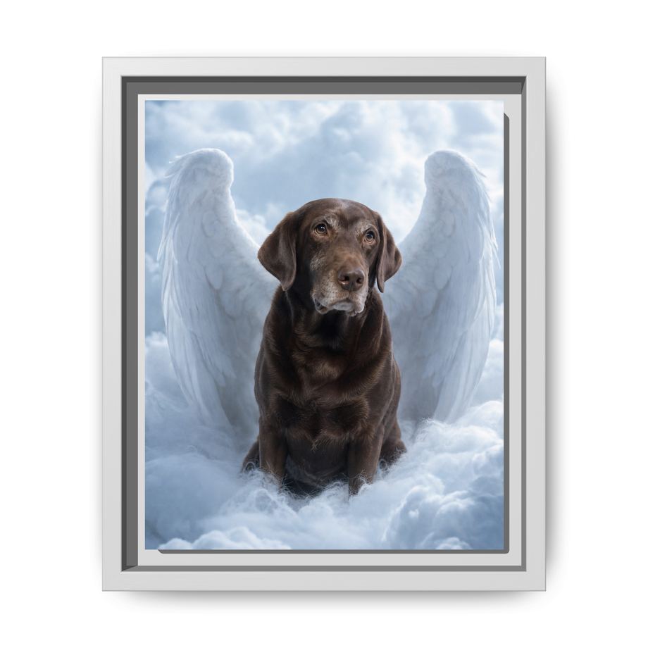 Framed 8x10 White front