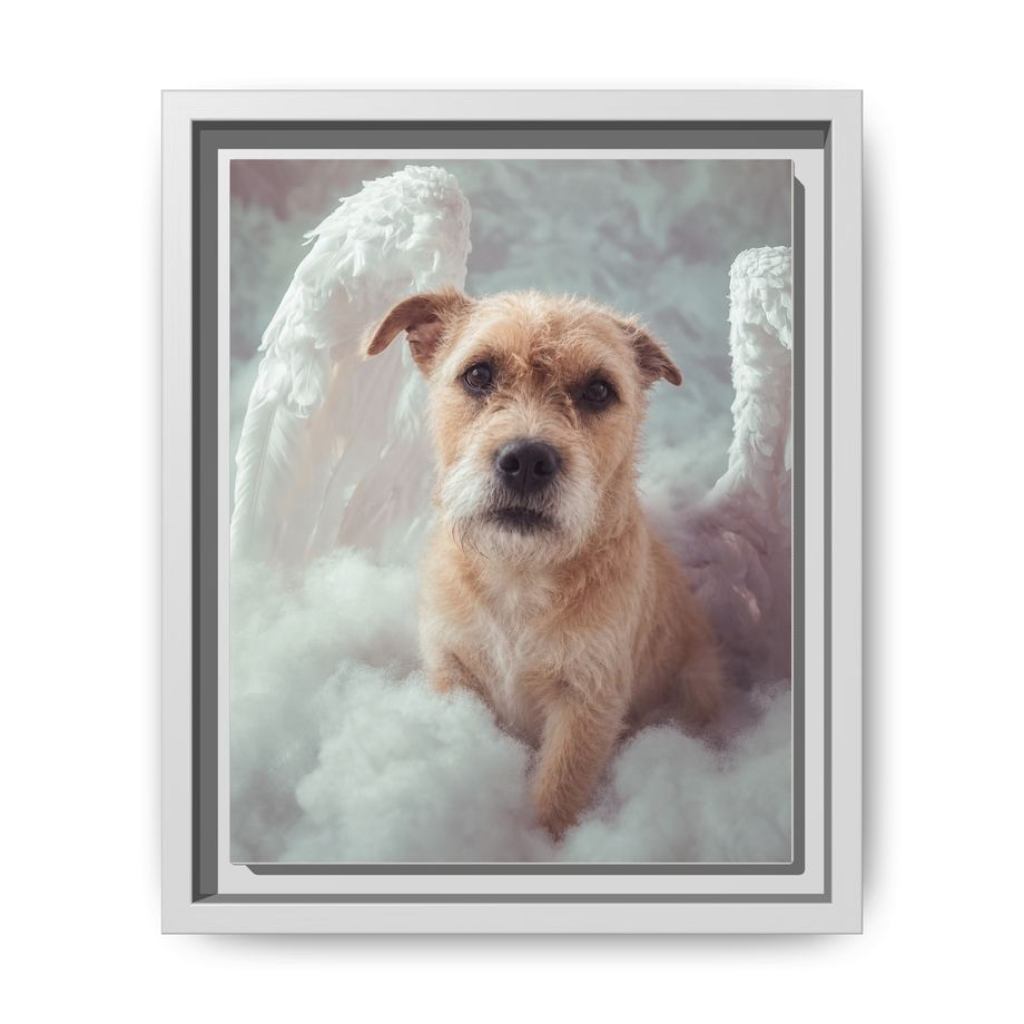 Framed 8x10 White front
