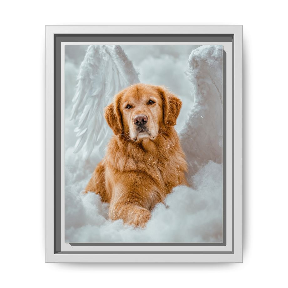 Framed 8x10 White front
