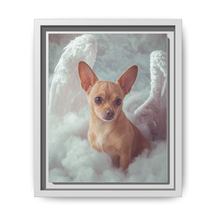 Framed 8x10 White front